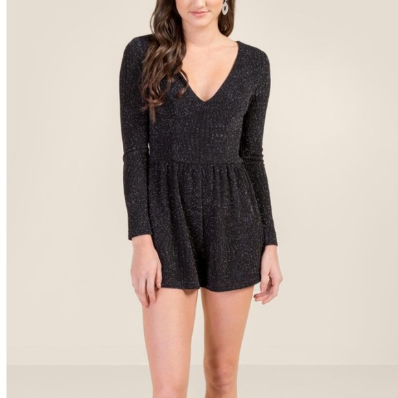 Francesca's Collections Other - Francesca’s Shimmer and Shine Romper